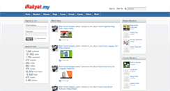 Desktop Screenshot of irakyat.my